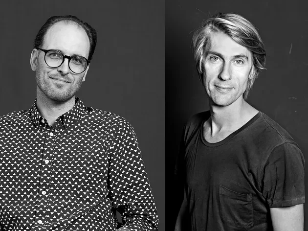 Profile photos of Per Ebbe Hansson and Rune Bundgaard from Henning Larsen Architects